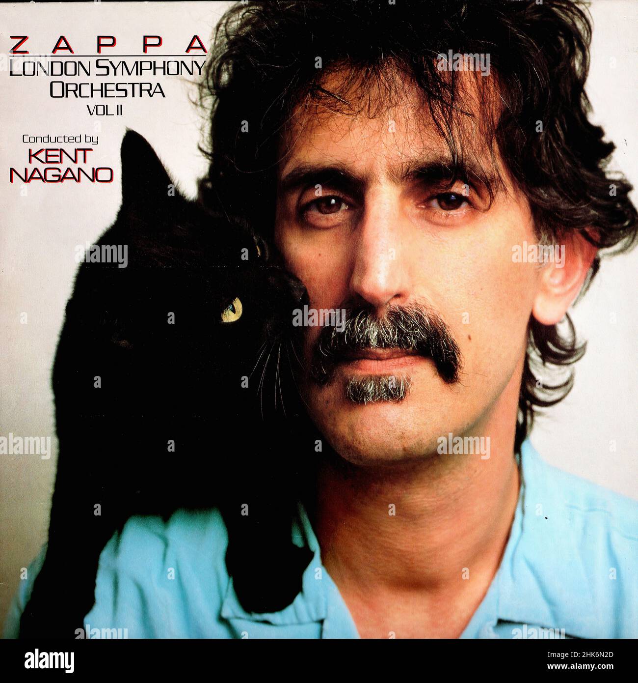 Vintage vinyl record cover -  Zappa, Frank - London Symphony Orchestra Vol II - UK - 1987 Stock Photo