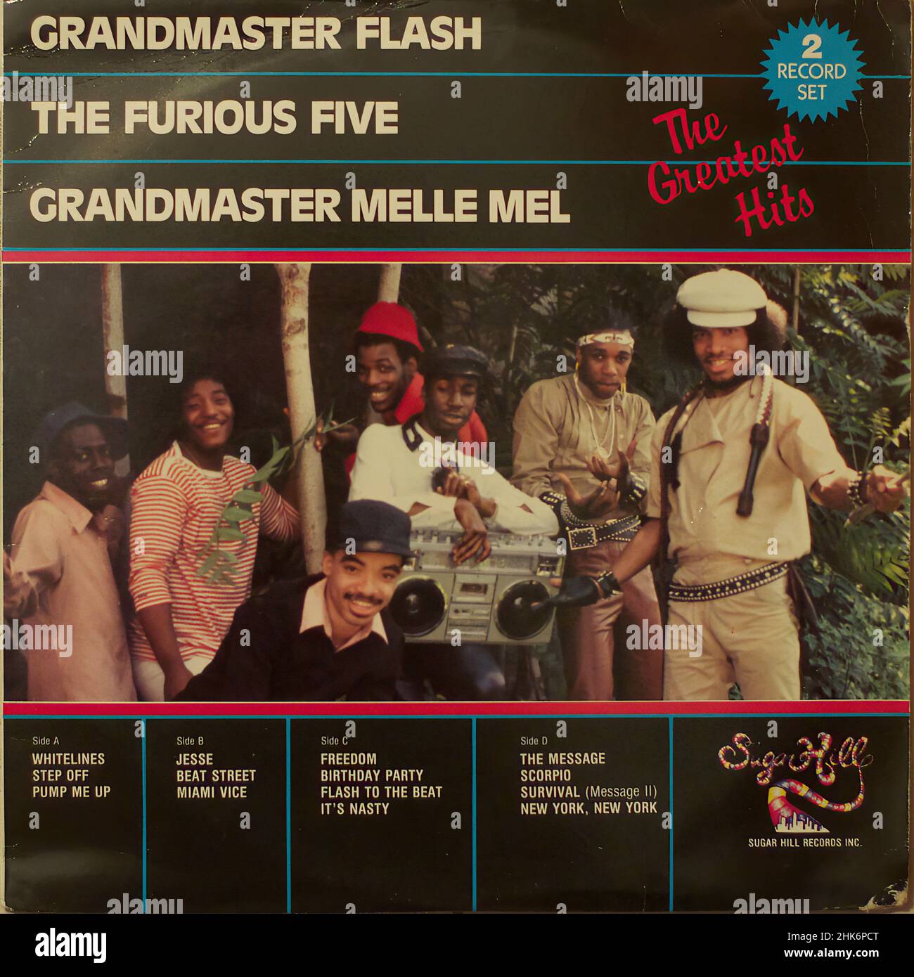 Grandmaster Flash & The Furious Five - The Message LP Vinyl