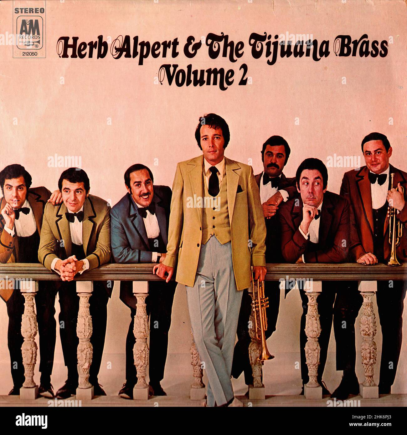 Vintage vinyl record cover Alpert, Herb & The Tijuana Bras Vol 2