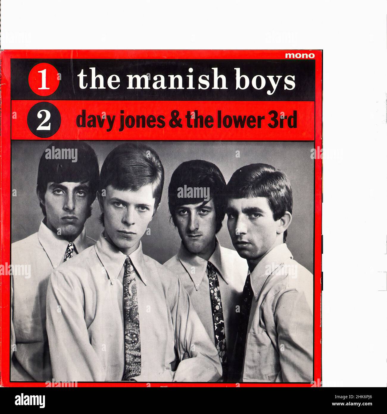 Vintage vinyl record cover - Bowie, David & The Manish Boys 1965 - UK ...
