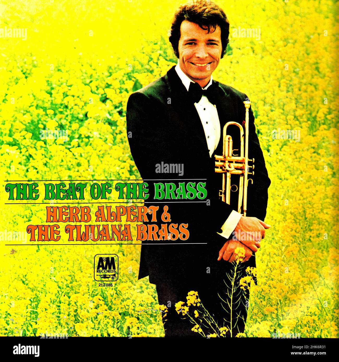Vintage vinyl record cover Alpert, Herb The Beat Of The Brass D
