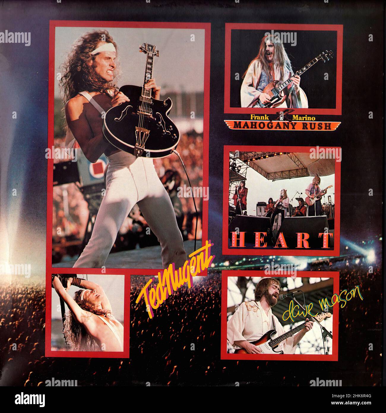 Vintage vinyl record cover Various Artists California Jam 2 D