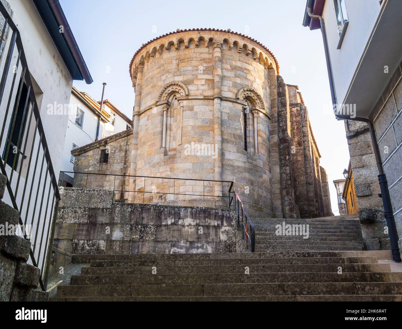 Iglesia. Ribadavia. Orense. Galicia. España Stock Photo