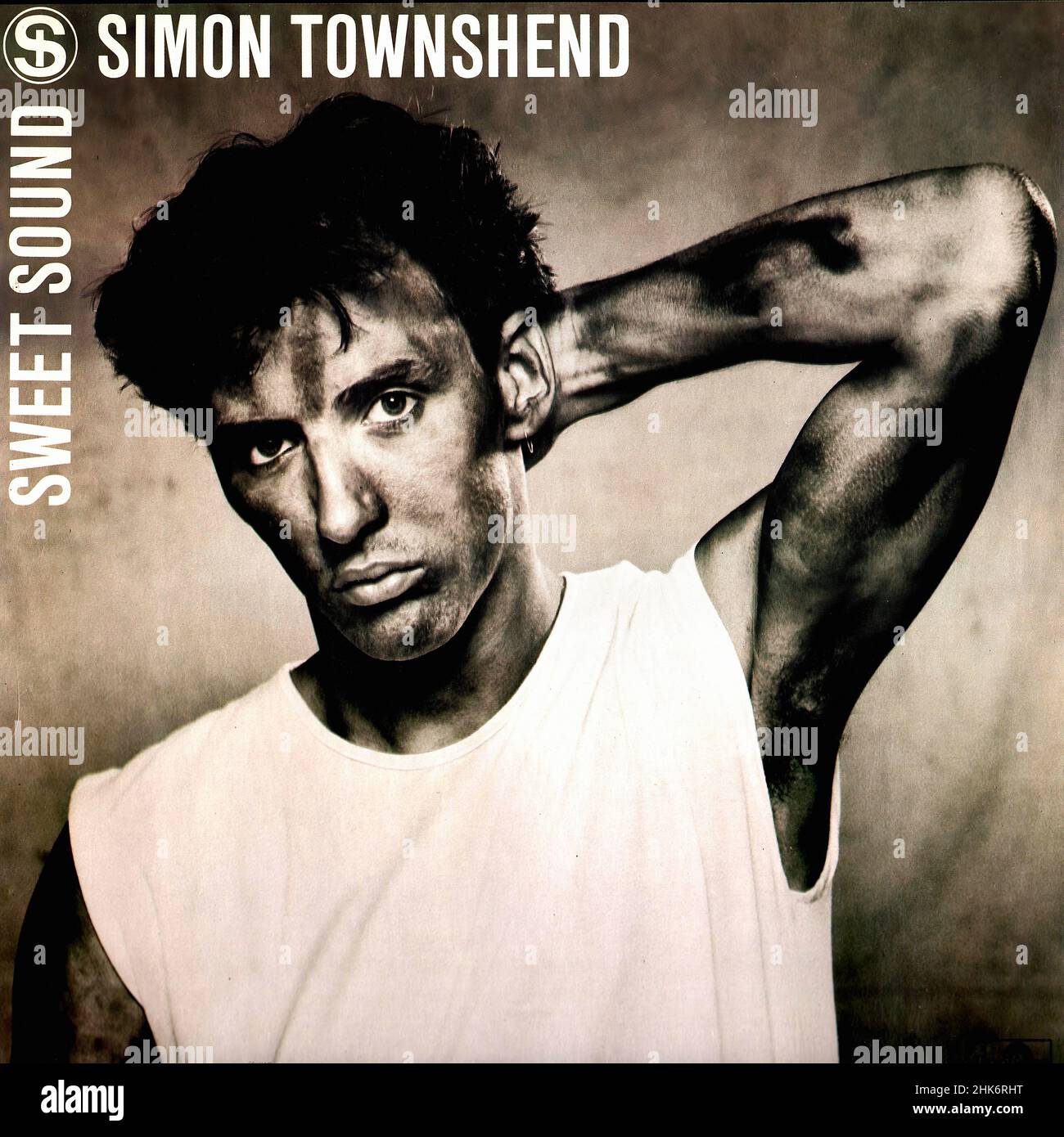 Vintage vinyl record cover - Townshend, Simon - Sweet Sound - D - 1983 Stock Photo