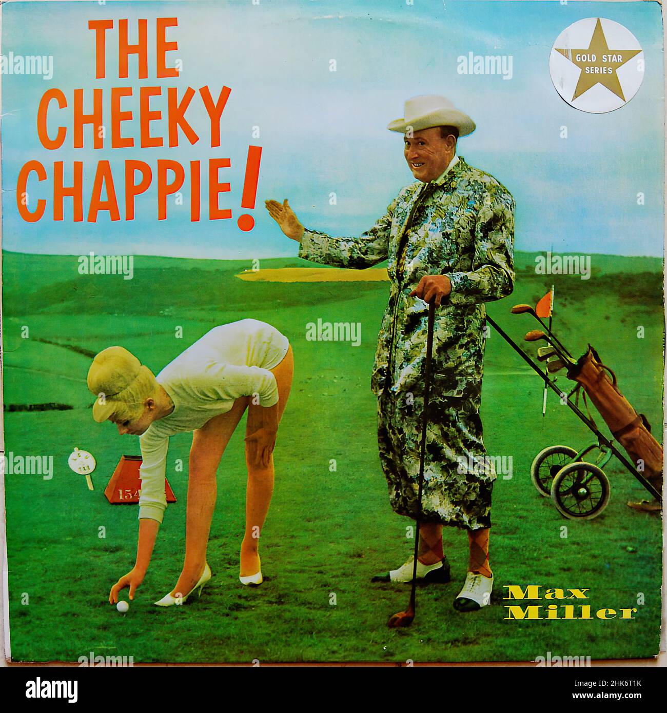 Vintage vinyl record cover -  The Cheekie Chappie - front Stock Photo