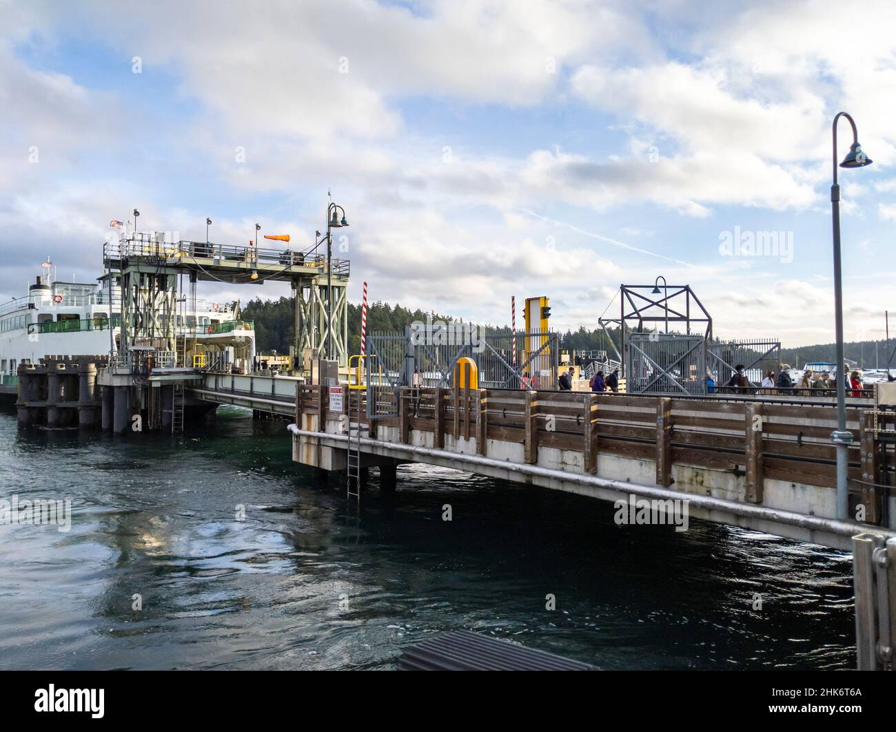 Friday Harbor, WA USA circa November 2021 View of the Tillikum