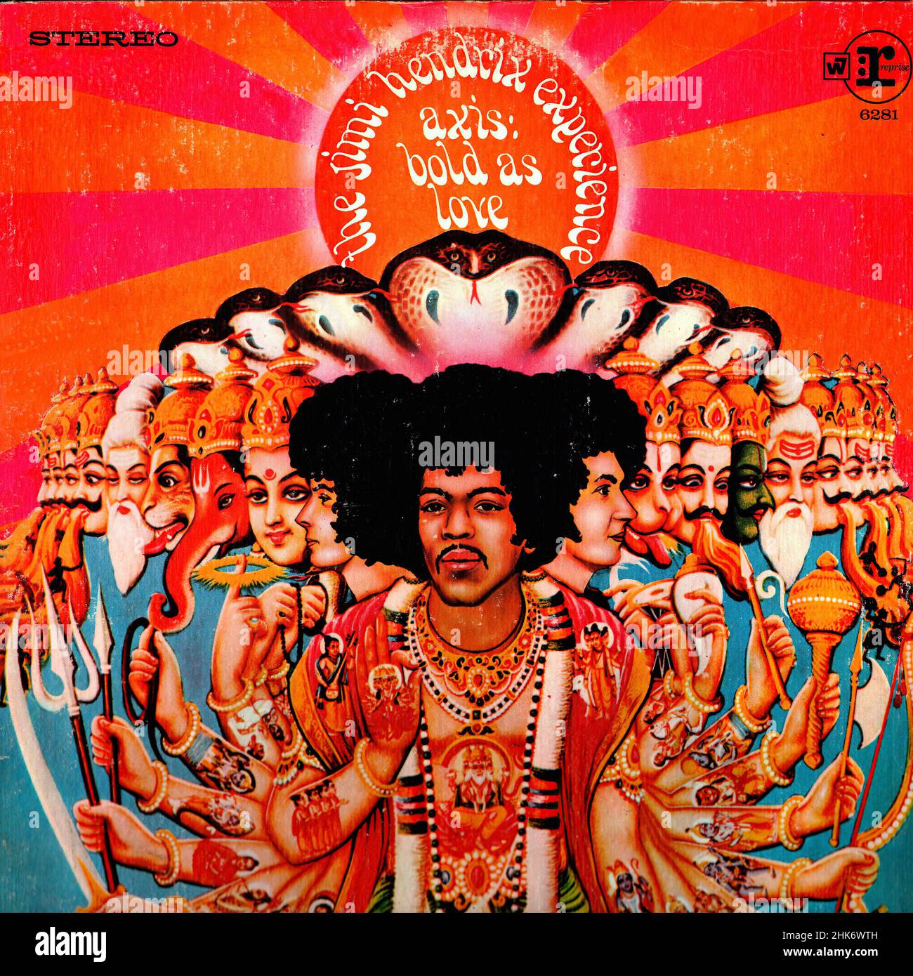 Vintage vinyl record cover - Hendrix, Jimmy - Axis Bold As Love - US 1967  Stock Photo - Alamy