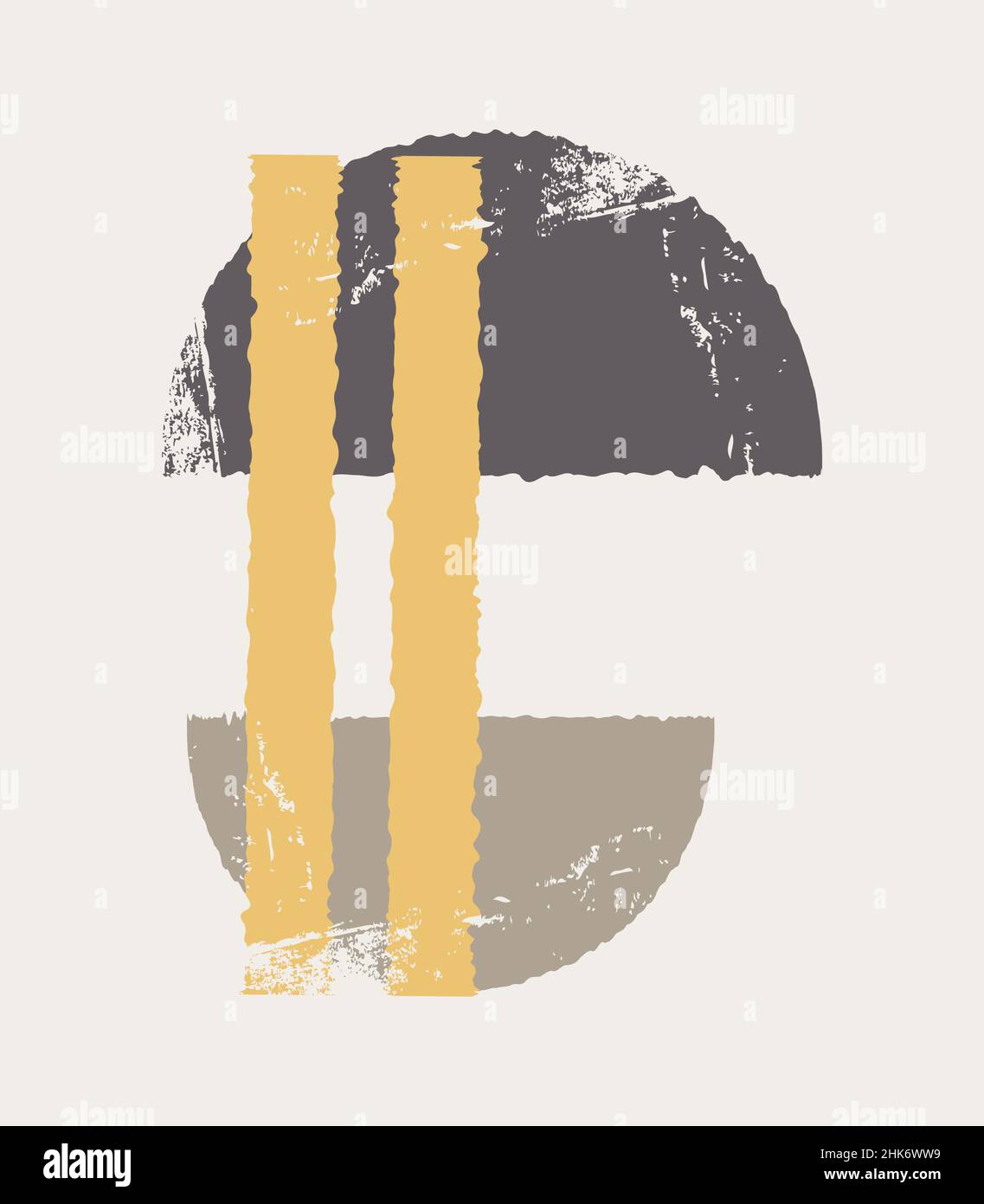 Abstract geometric graphics. Minimalistic geometry, abstract vector pattern. Stock Vector