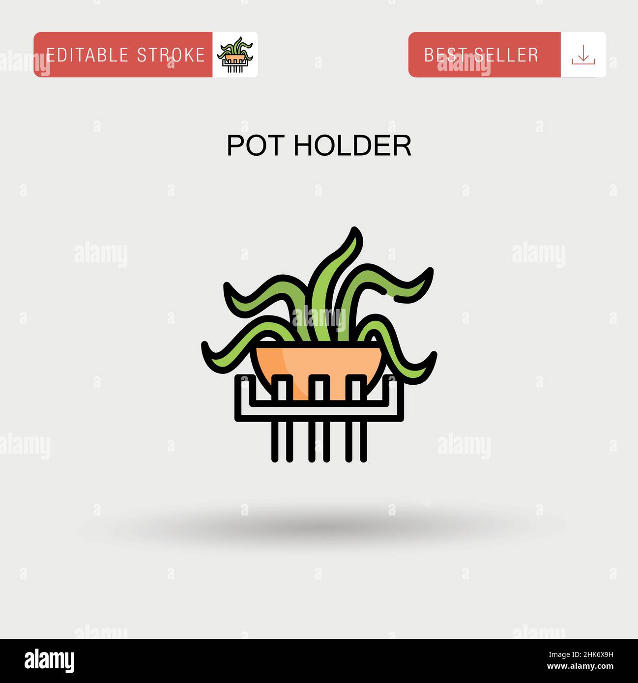 Pot holder vector hires stock photography and images Alamy