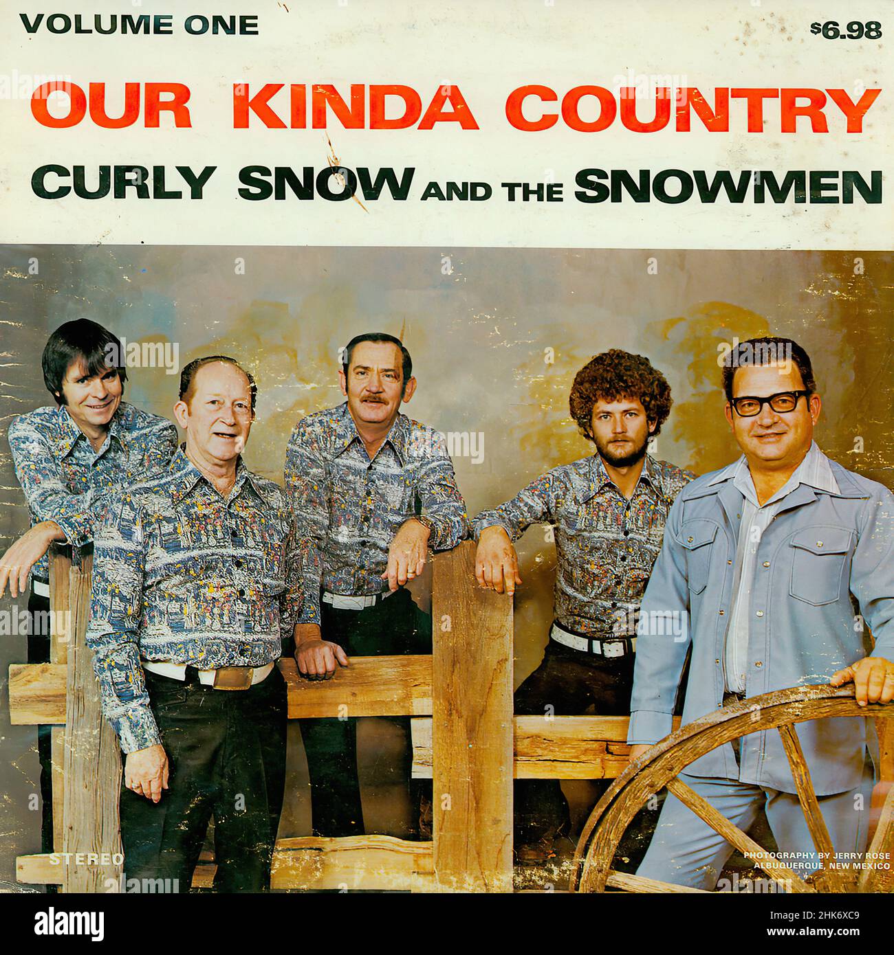 Our Kinda Country - Vintage Vinyl Album Stock Photo