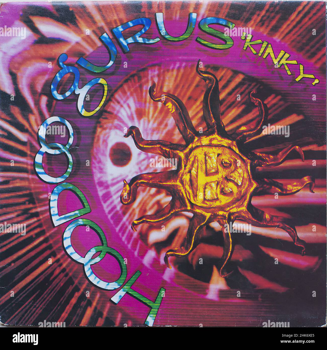Vintage vinyl record cover -  Hoodoo Gurus - Kinky [1991] Stock Photo