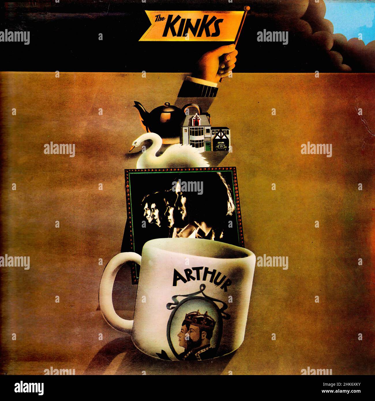 Vintage vinyl record cover - Kinks, The - Arthur Or The Decline and ...