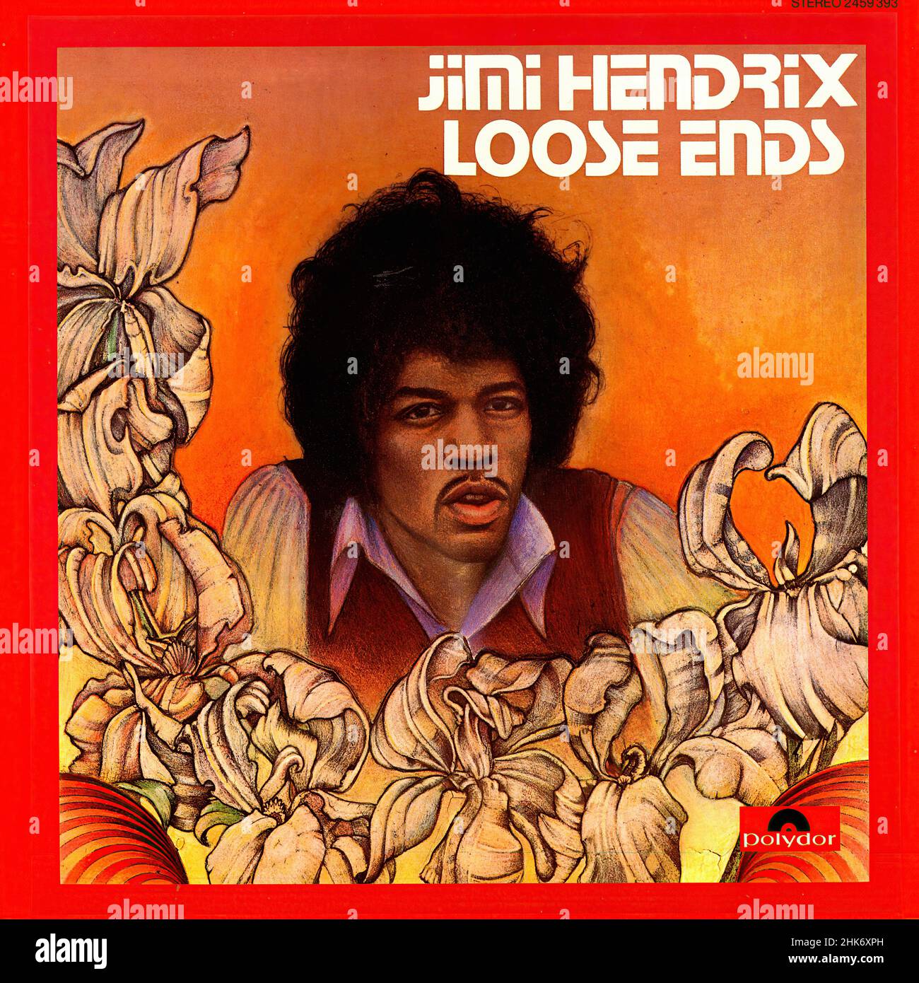 Vintage vinyl record cover - Hendrix, Jimi - 37 - Loose Ends - D