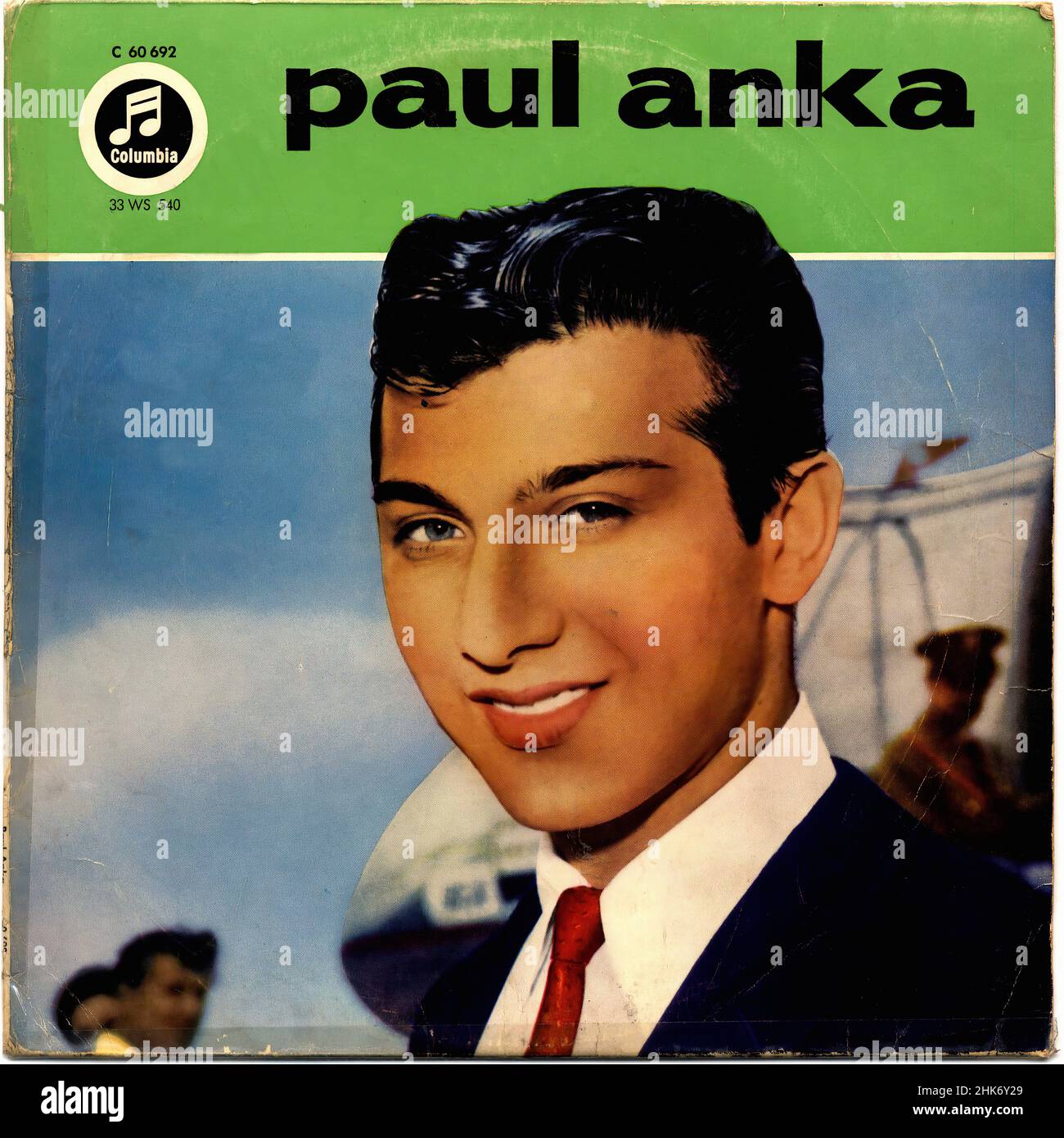 Vintage vinyl record cover - Anka, Paul - Diana . EP - UK - 1957