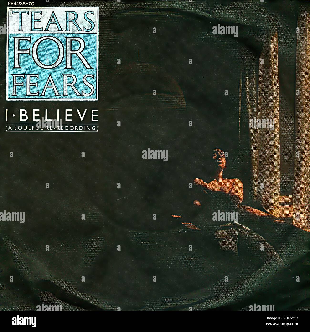 Vintage vinyl record cover Tears For Fears I Believe D 1985 h