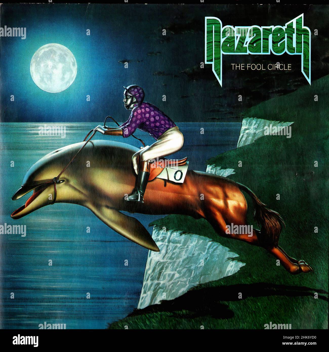 Vintage vinyl record cover Nazareth The Fool Circle D 1981