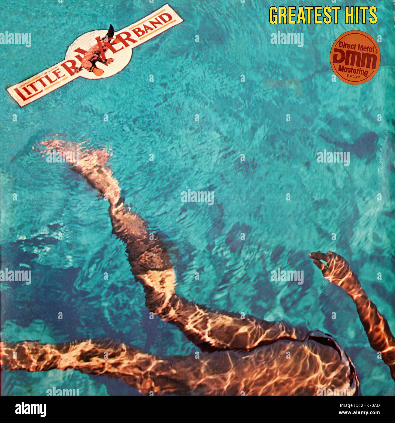 Vintage vinyl record cover - Little River Band - Greatest Hits - D