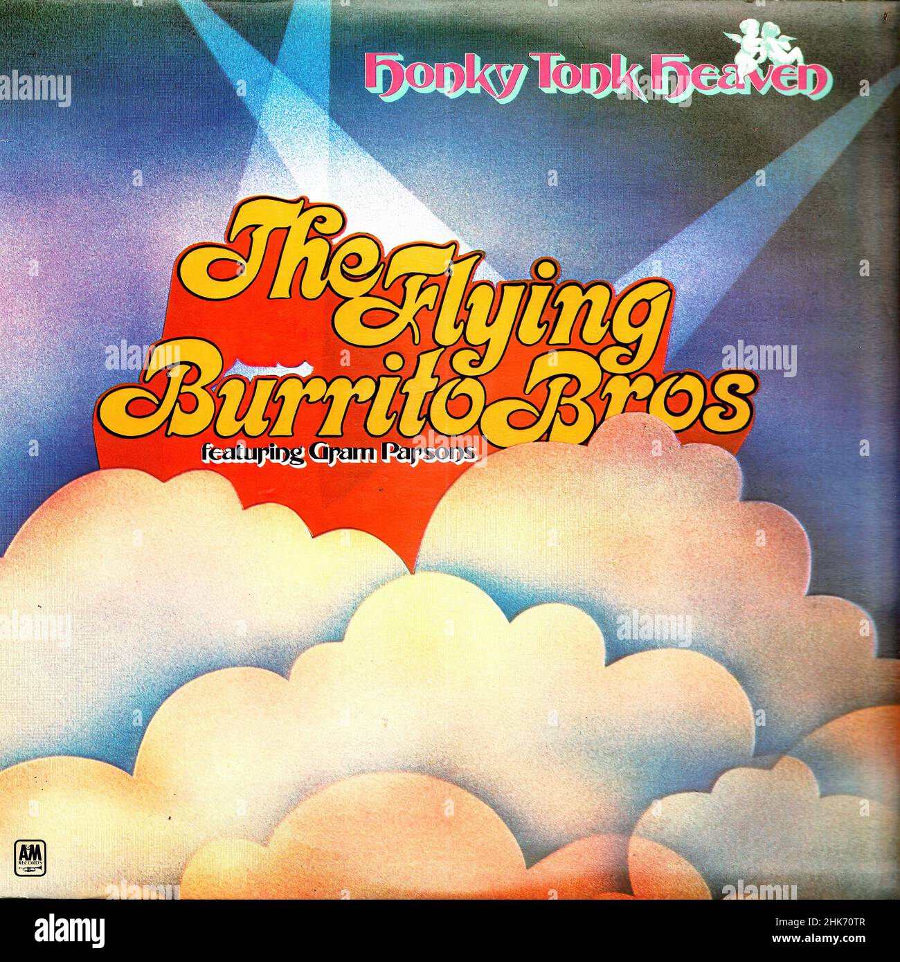 Vintage vinyl record cover Flying Burrito Bros, The Honky Tonk