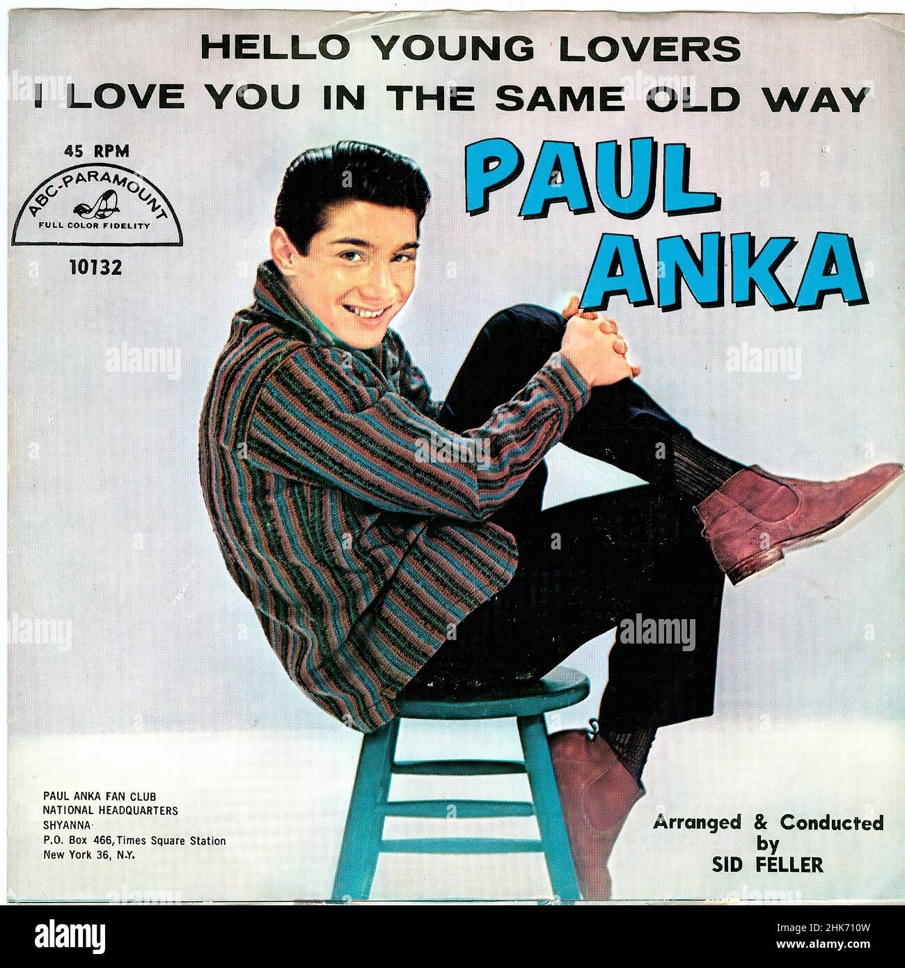 Paul anka young hires stock photography and images Alamy