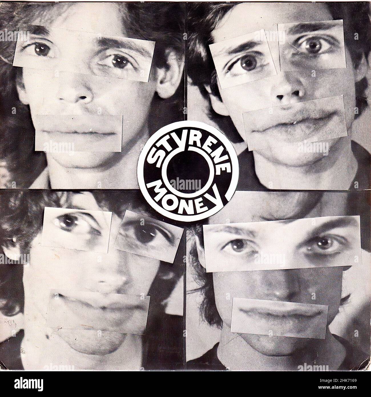 Vintage vinyl record cover Styrene Money I Saw You US 1977 b