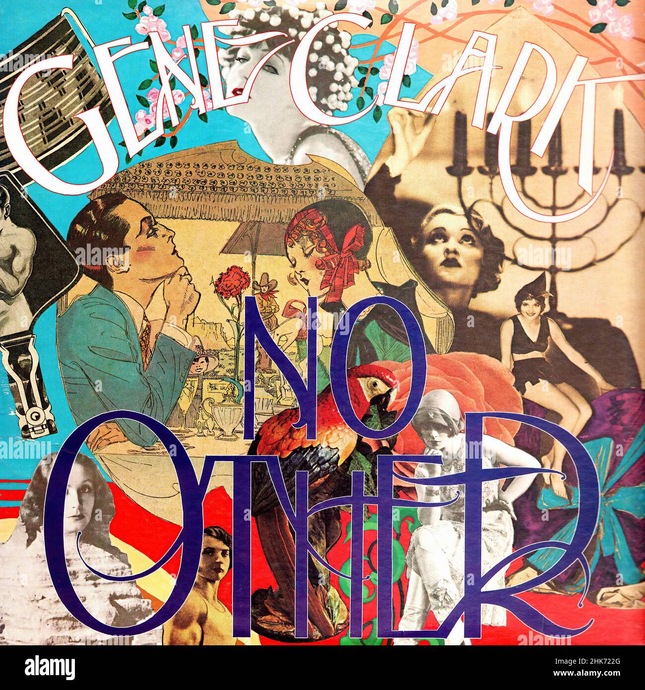 Vintage vinyl record cover - Clark, Gene - No Other - US - 1974 Stock Photo