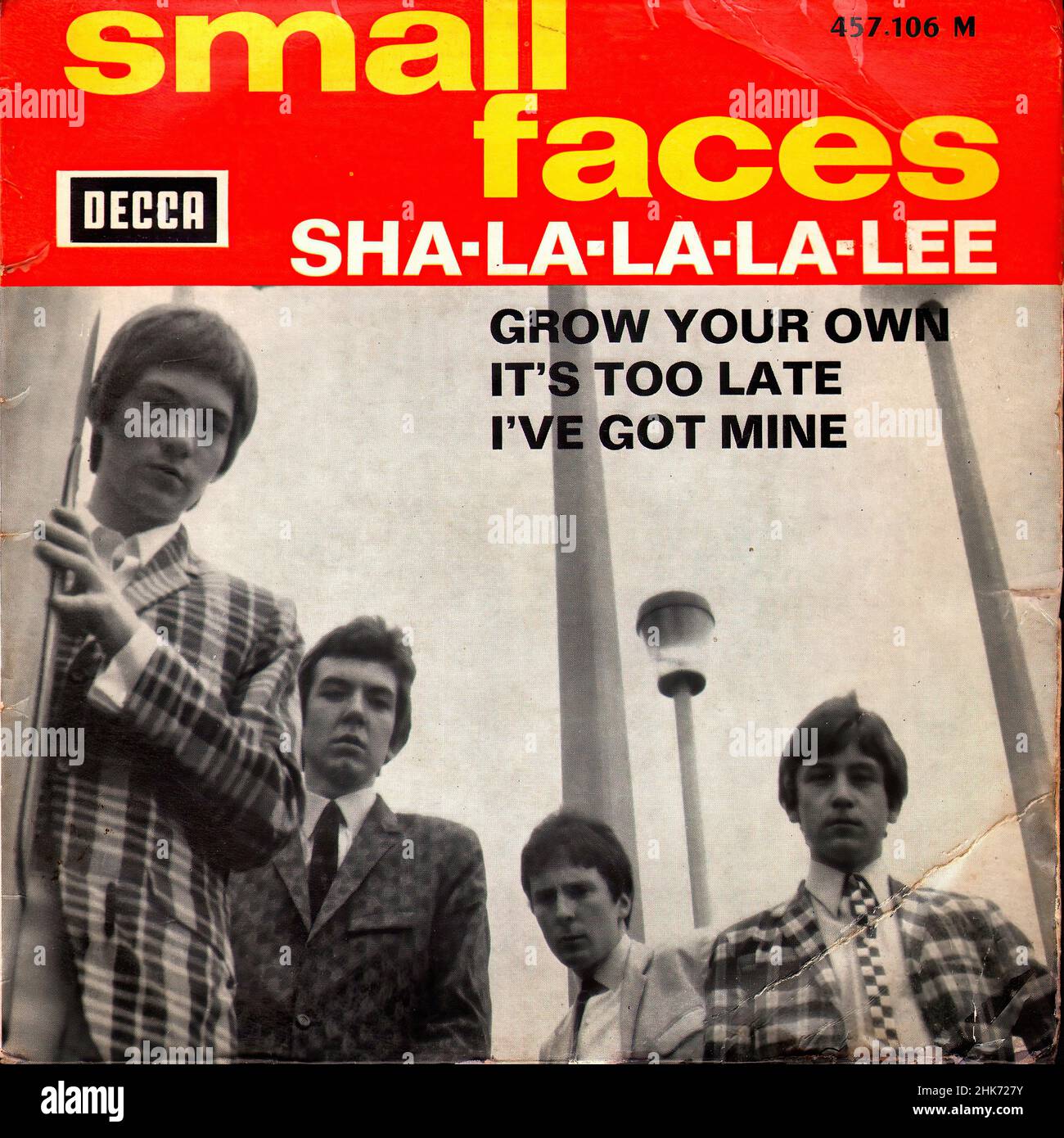 Vintage vinyl record cover - Small Faces, The - Sha La La La Lee - EP ...