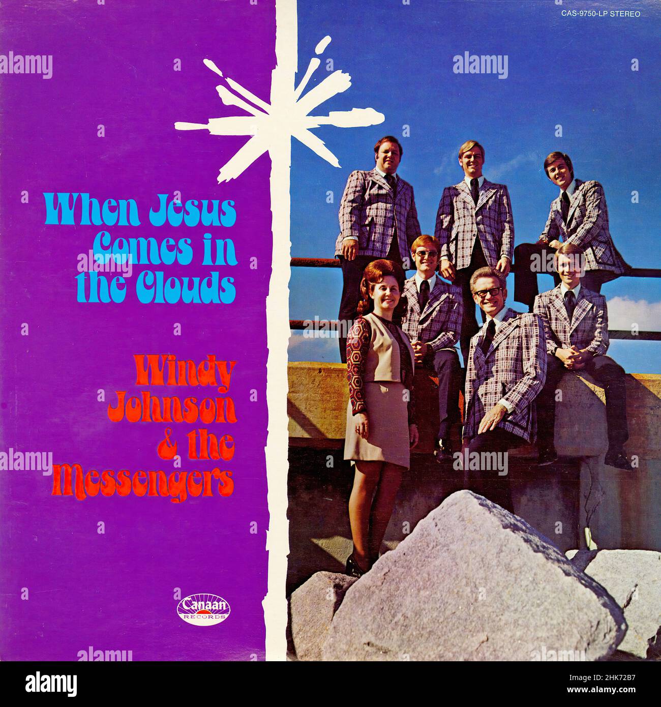 When Jesus Comes In The Clouds Vintage American Christian Vinyl Album