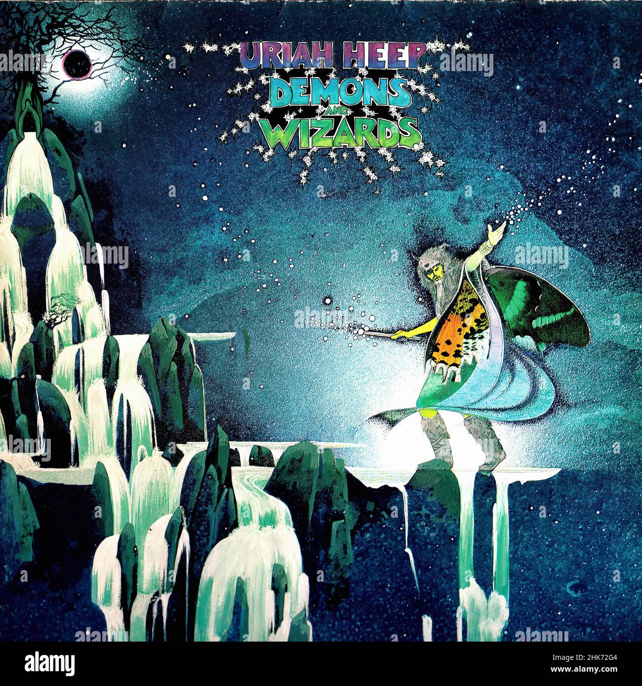 Uriah Heep Demons and Wizards 初盤　レア　貴重 Uriah Heep Demons and Wizards 初盤 レア 貴重 レコード