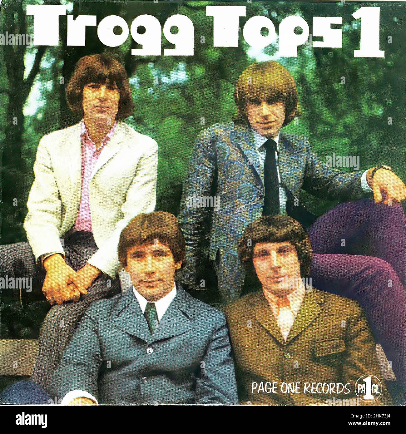 Vintage vinyl record cover - Troggs, The - Wild Thing - EP - UK - 1966  Stock Photo - Alamy