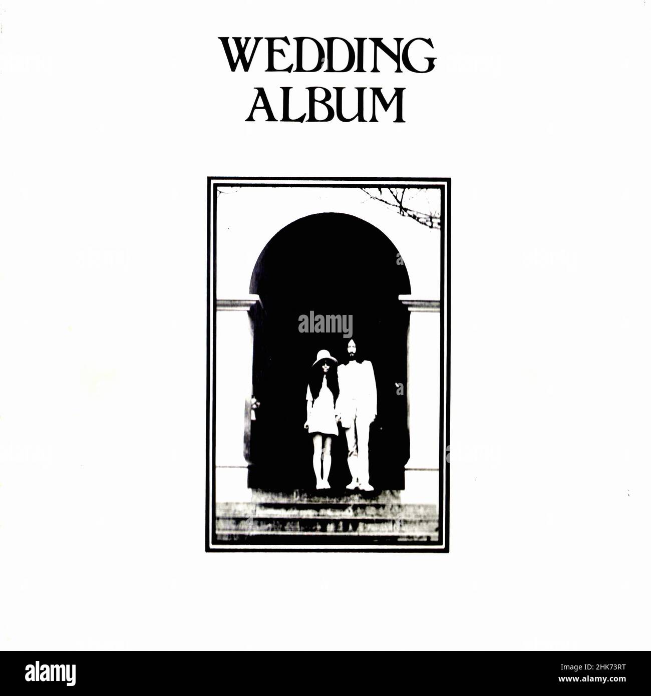 Vintage vinyl record cover - Lennon, John - Wedding Album - UK - 1969 Stock  Photo - Alamy, image size:1300x1390