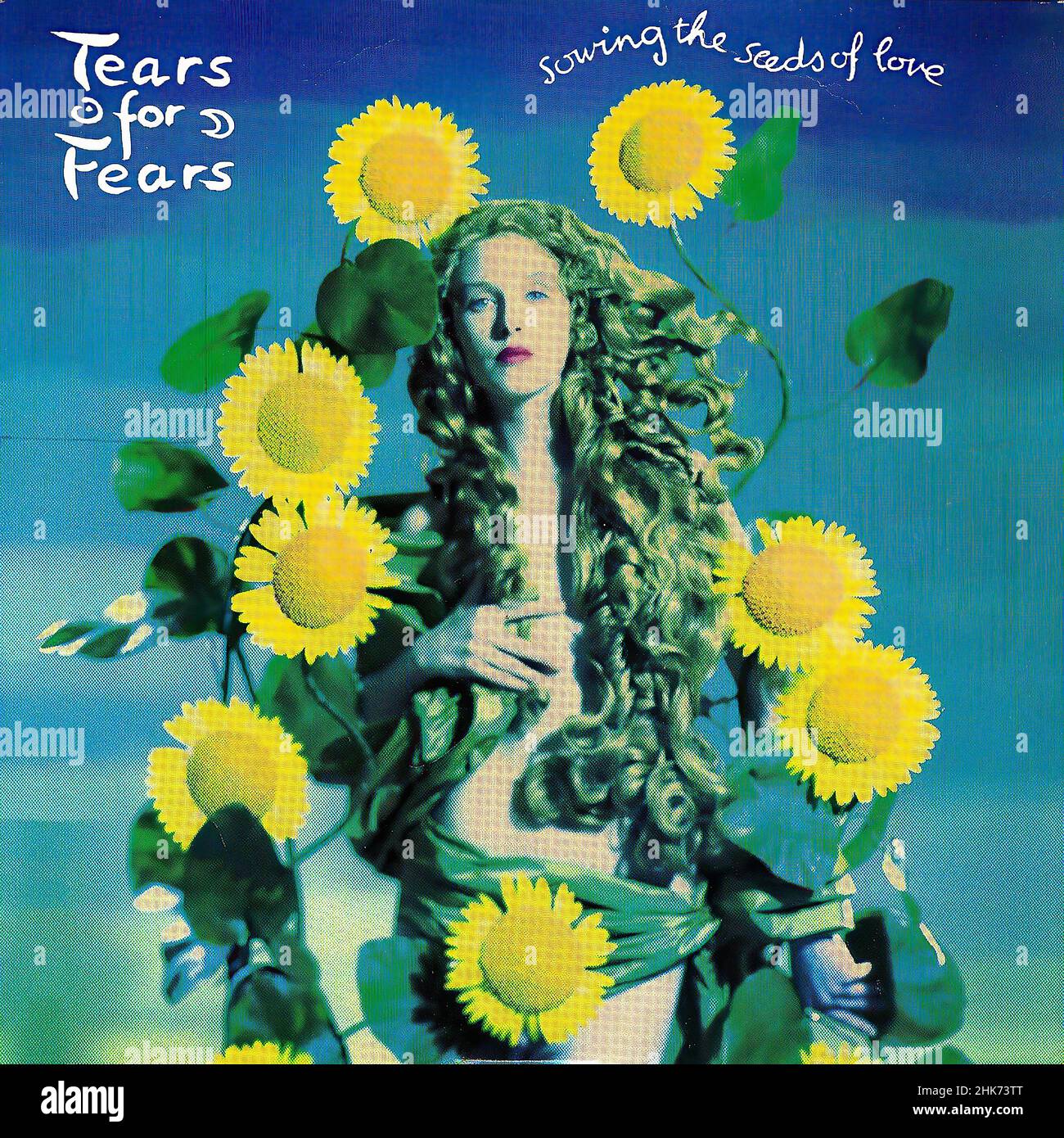 Vintage vinyl record cover - Tears For Fears - Sowing The Seeds Of Love -  UK - 1989 h Stock Photo - Alamy
