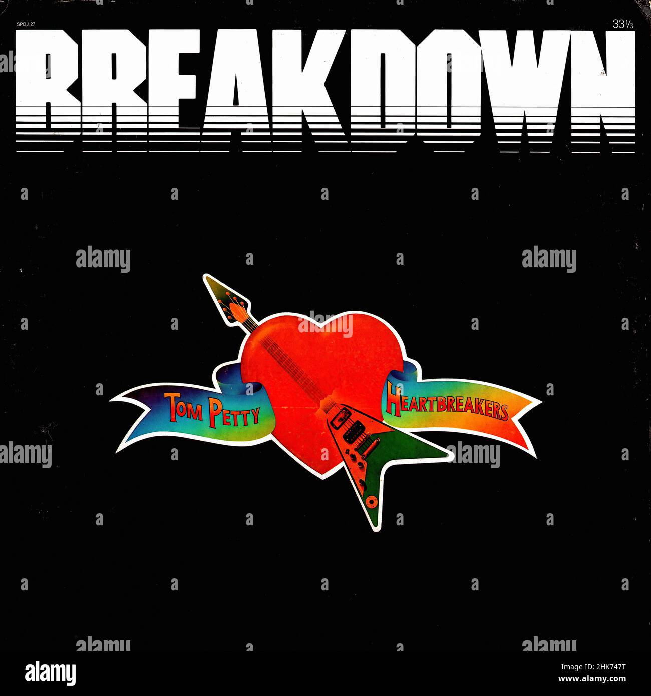 Vintage vinyl record cover Petty, Tom Breakdown 10inch Maxi US