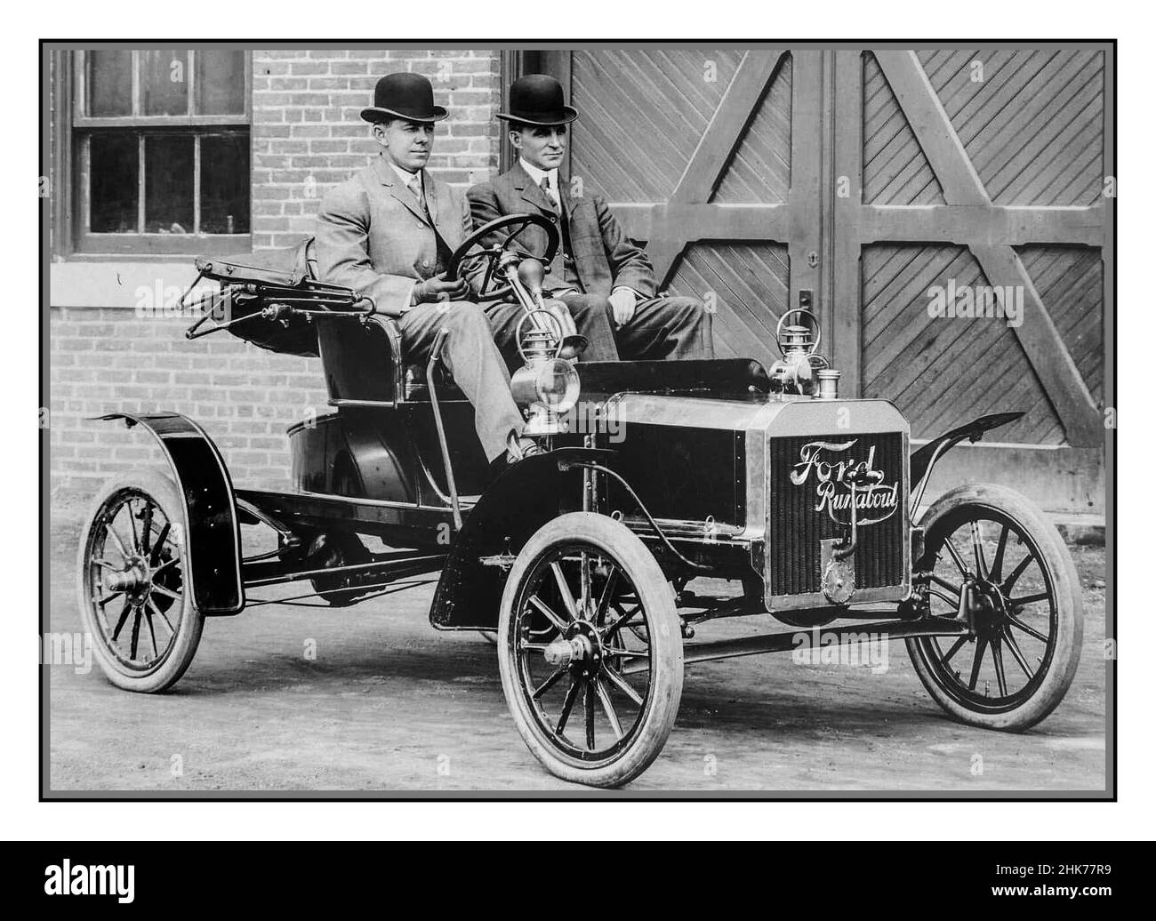 Ford Detroit 1906: David Gray and Henry Ford founder of the ...