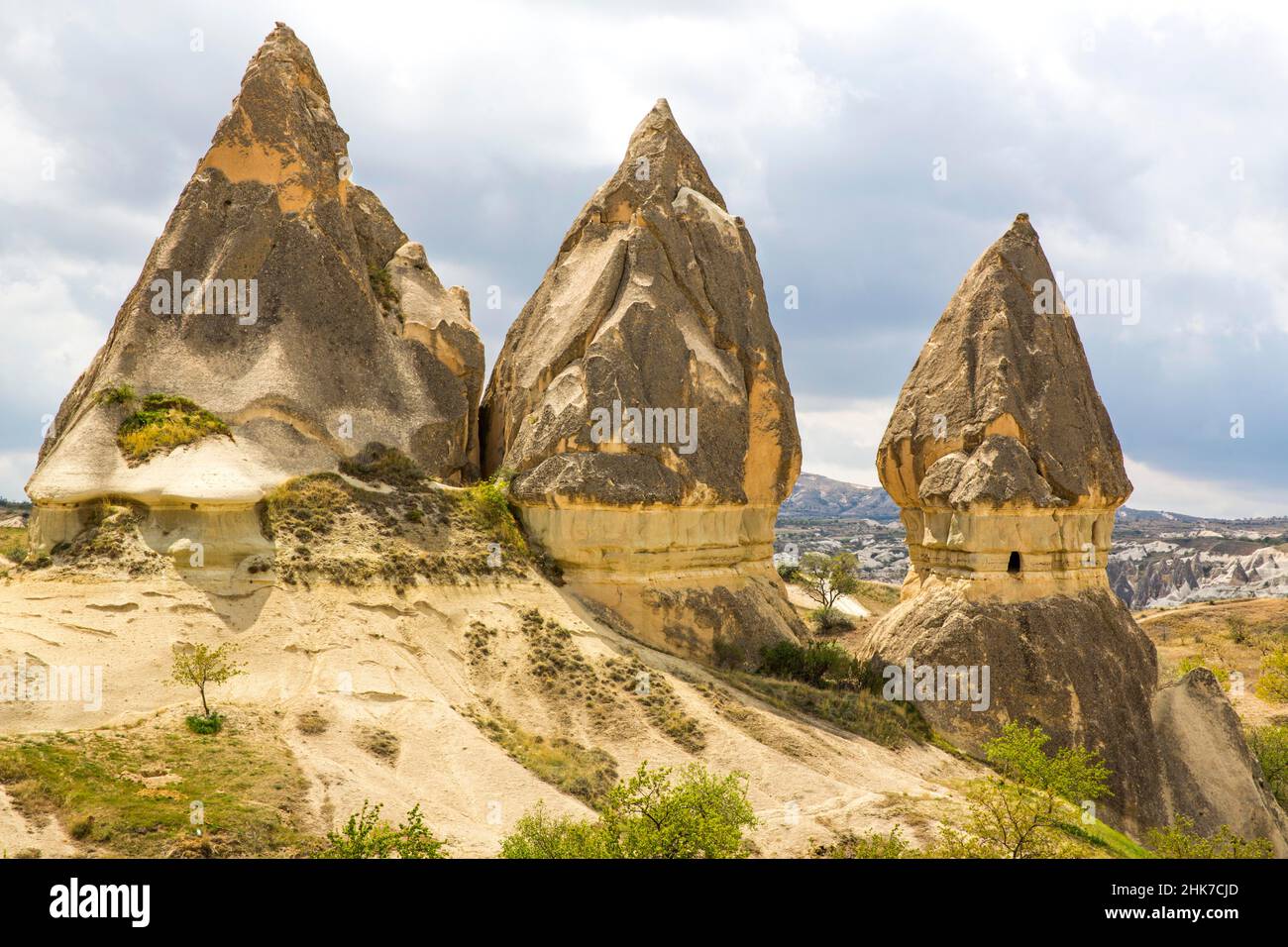 Kiliclar Valley, fantastic tuff formations, Cappadocia, Turkey
