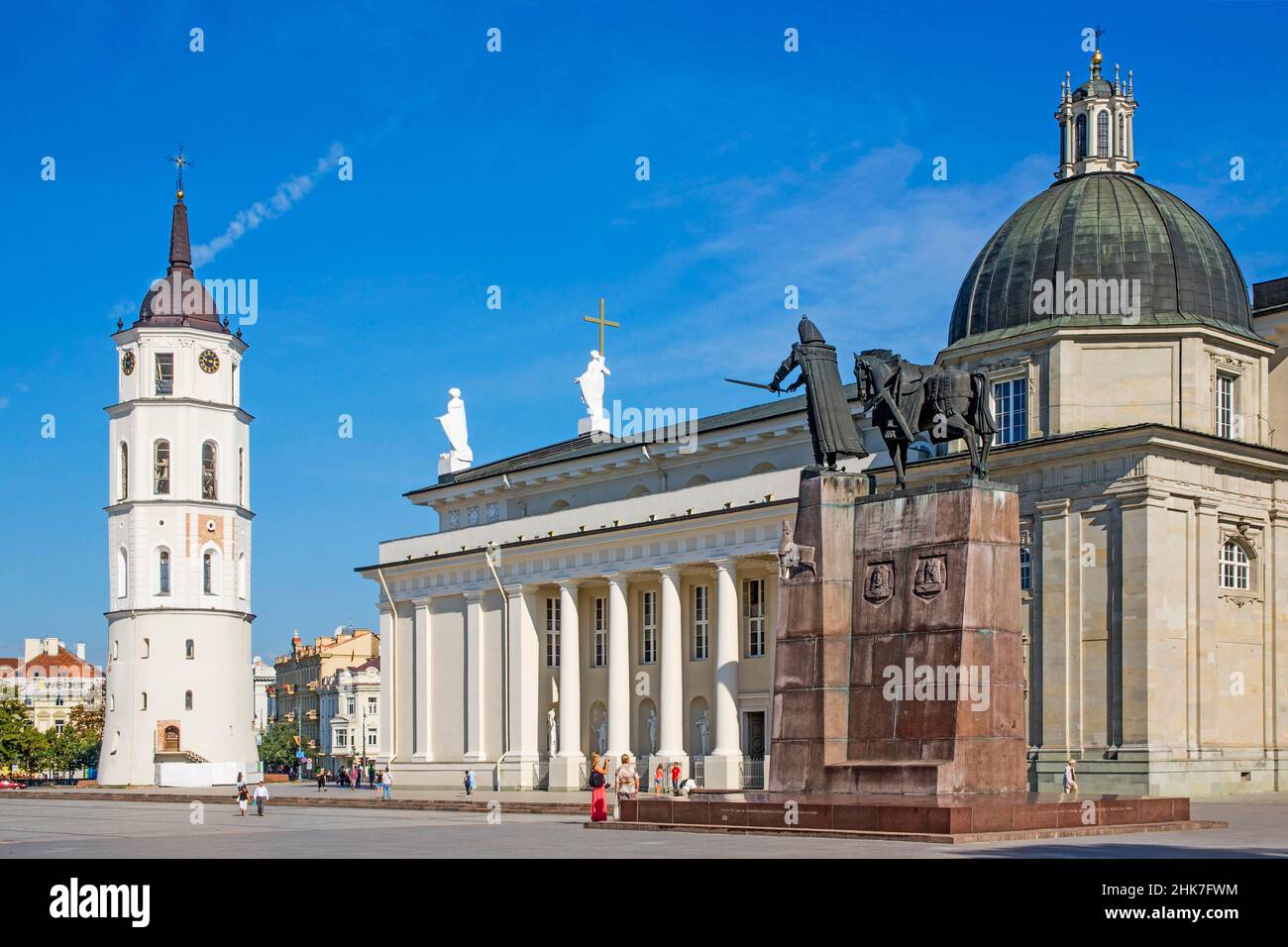 Arkikatedra Bazilika Cathedral, Vilnius, Lithuania, Vilnius, Lithuania Stock Photo