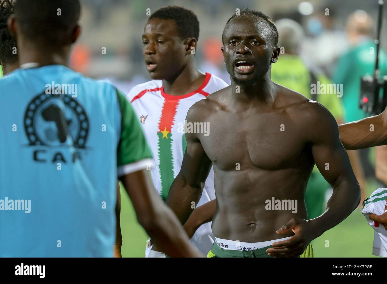 CAMEROON, Yaounde, 02 February 2022 - Sadio Mane of Senegal during the Africa Cup of Nations play offs semi final match between Burkina Faso and Senegal at Stade Ahmadou Ahidjo,Yaounde, Cameroon, 02/02/2022/ Photo by SF Stock Photo