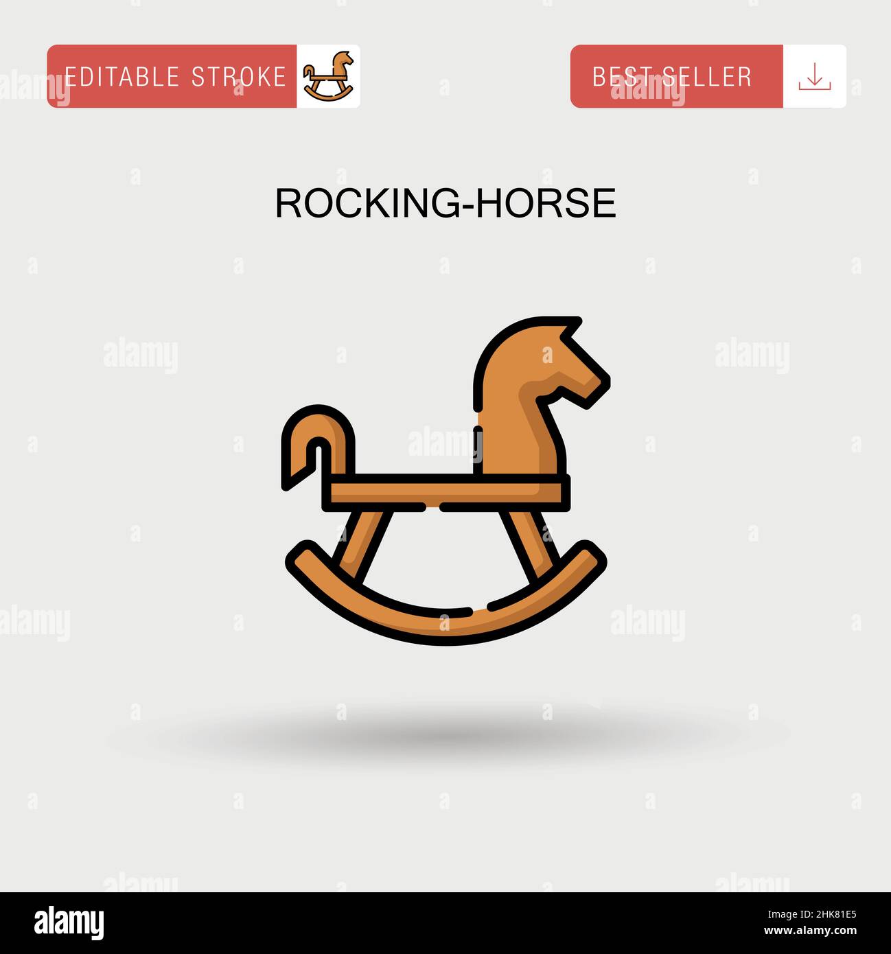 Boy riding rocking horse hi-res stock photography and images - Alamy