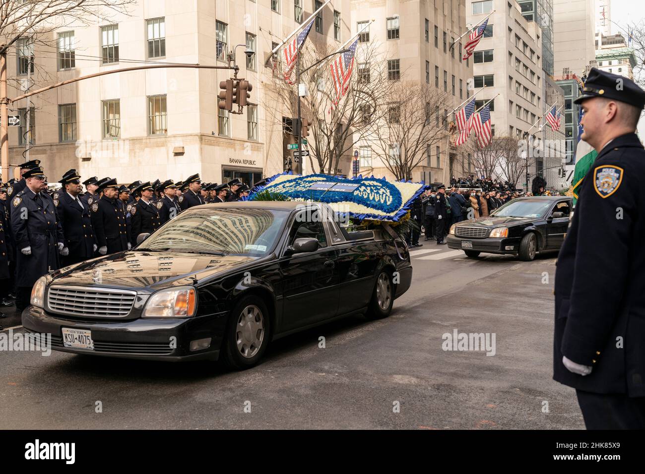 New York, NY February 2, 2022 Funeral was held at Saint Patrick’s
