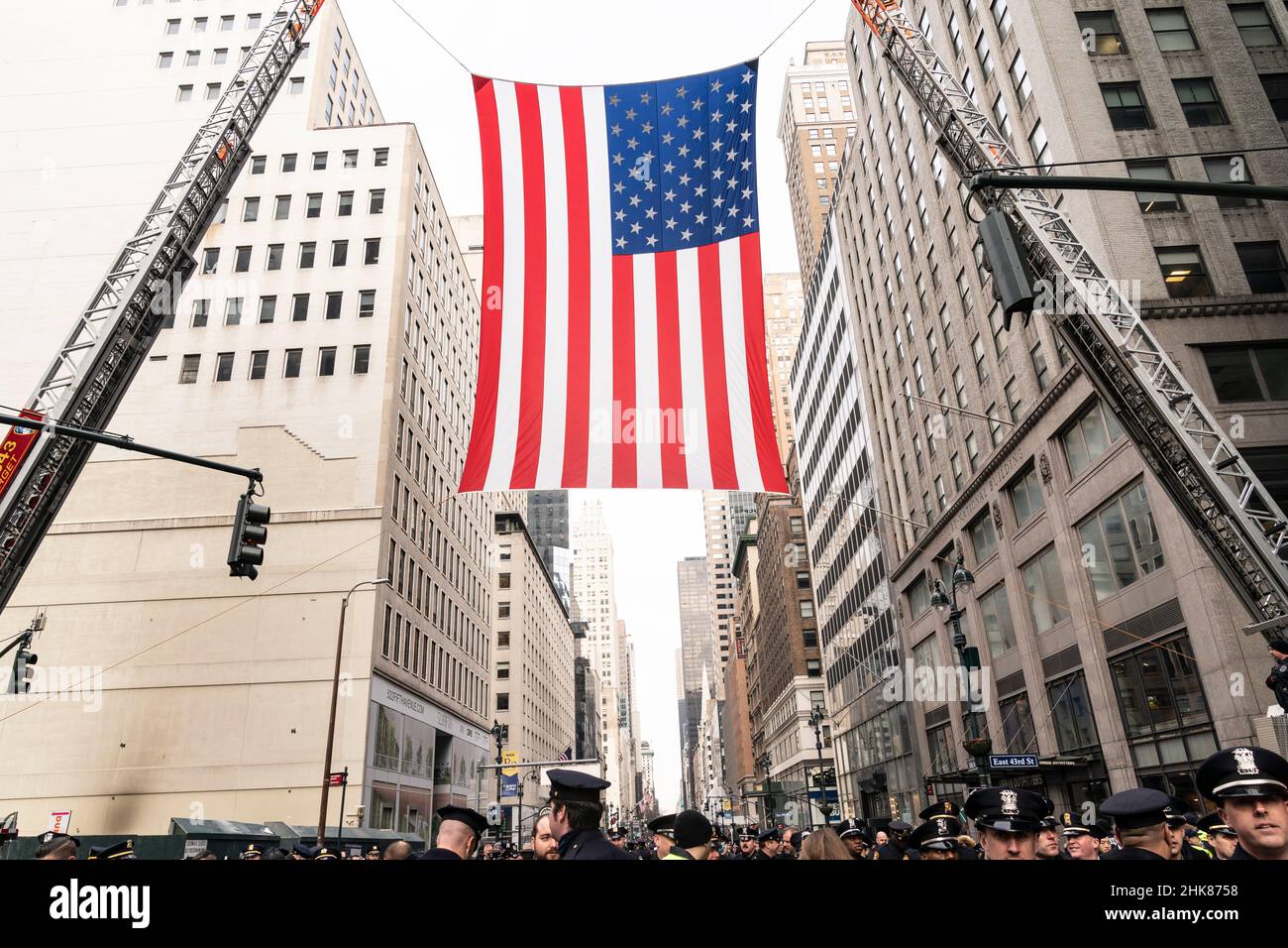 New York, NY February 2, 2022 Funeral was held at Saint Patrick’s