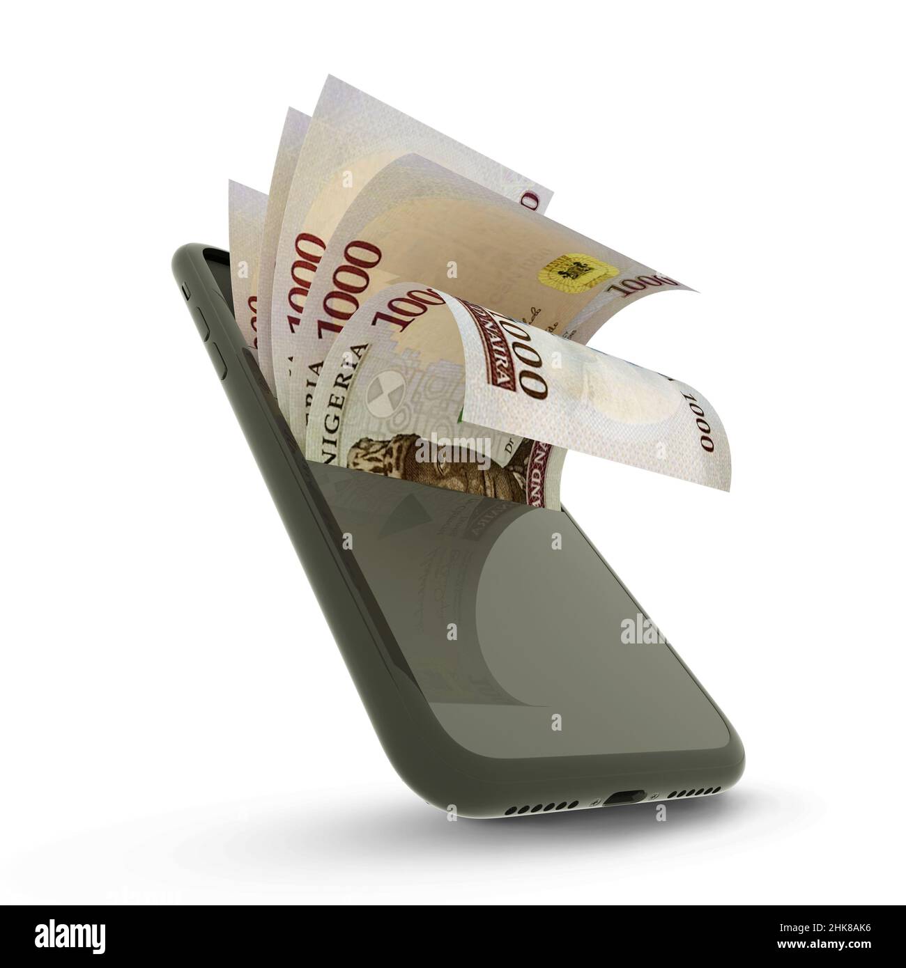 Nigeria money exchange Cut Out Stock Images & Pictures - Alamy