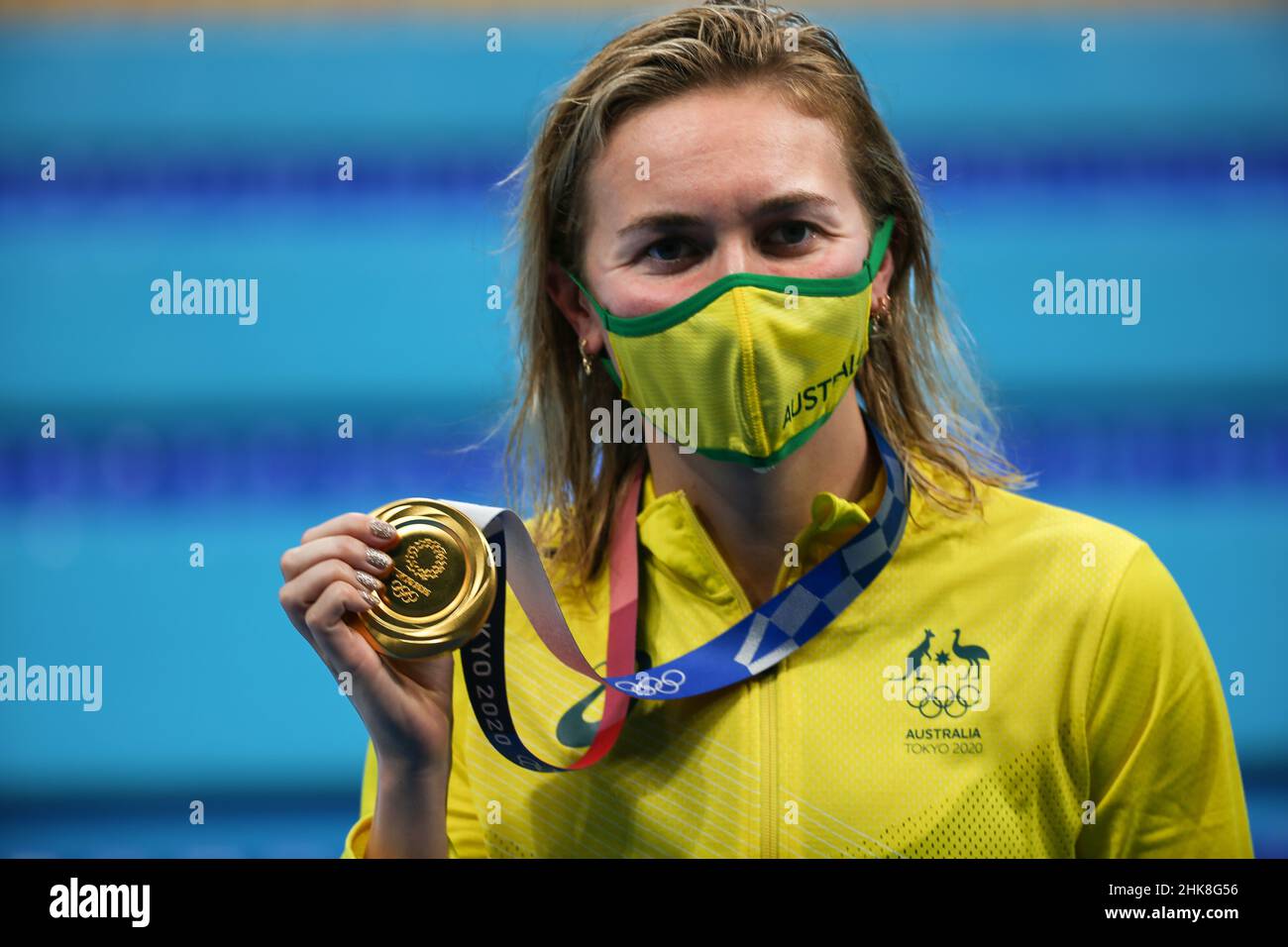 JULY 26th, 2021 - TOKYO, JAPAN: Ariarne Titmus Of Australia Wins The ...