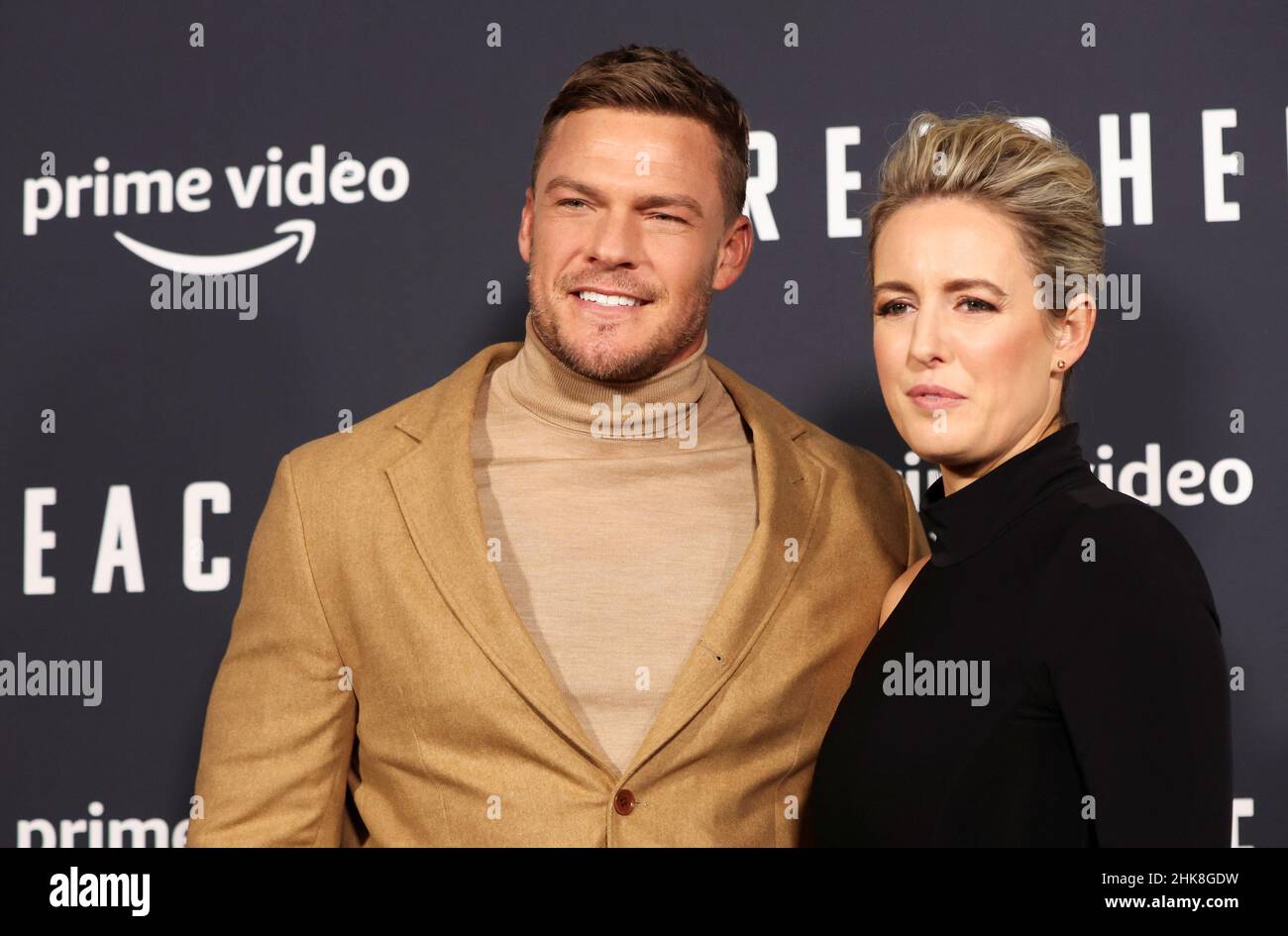 Alan ritchson and catherine ritchson hi-res stock photography and ...