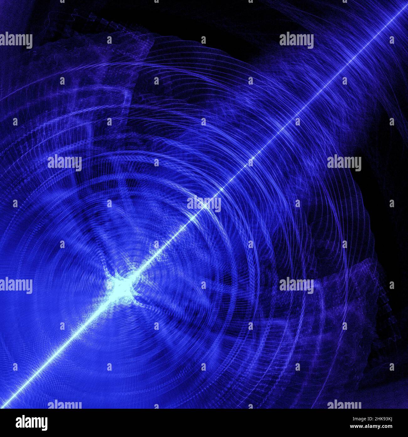 Abstract Flowing light technology Stock Photo - Alamy