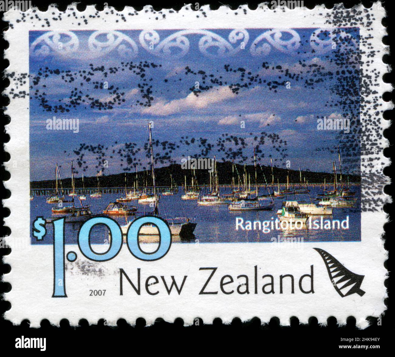 Postage stamp from New Zealand in the New Zealand Landscapes (1st