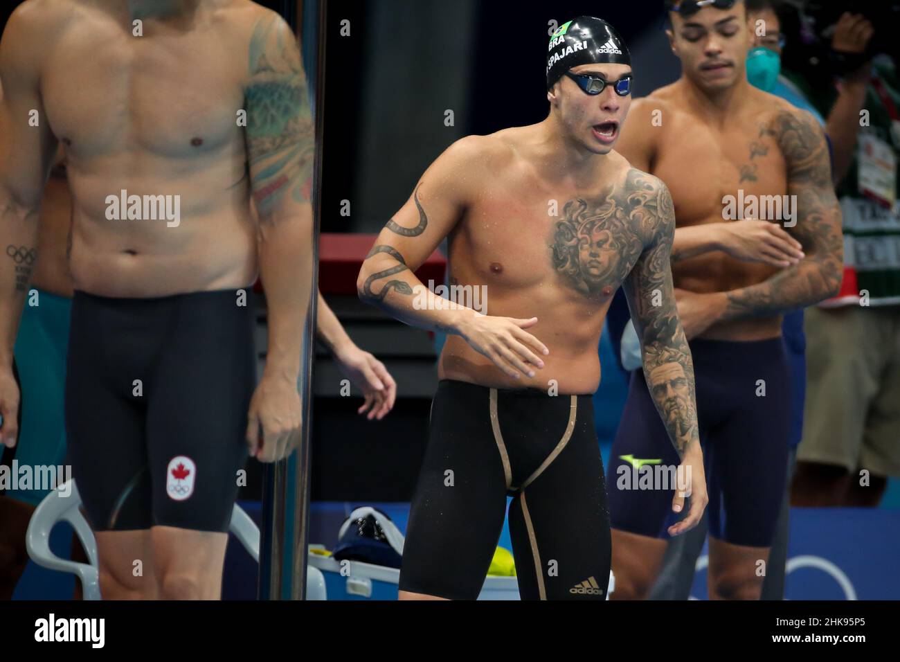 JULY 26th, 2021 - TOKYO, JAPAN: Pedro Spajari and team Brazil in action ...