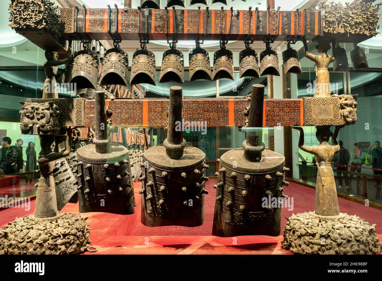 Chinese ancient Chimebells Stock Photo Alamy