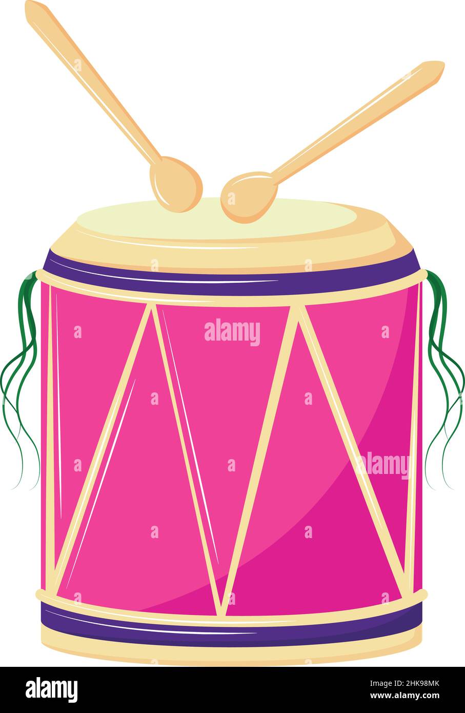 drum and sticks Stock Vector Image & Art - Alamy