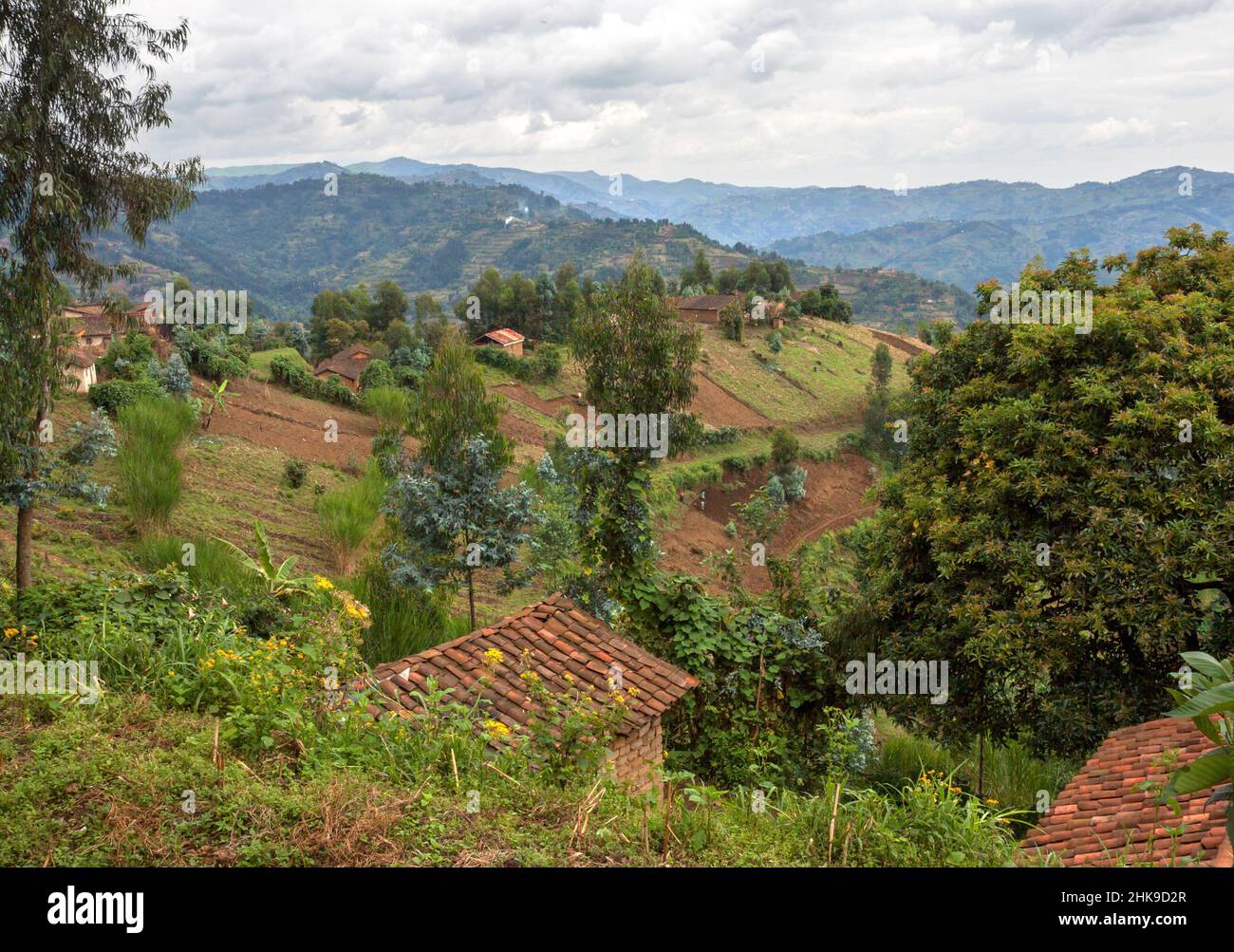 Rwanda, land of a thousand hills Stock Photo Alamy