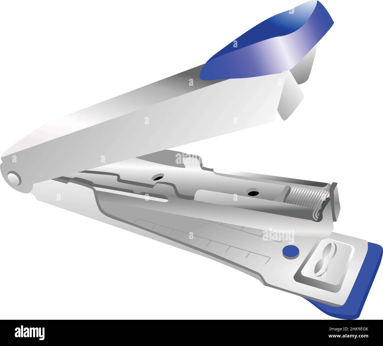 Attractive and detailed stapler vector illustration Stock Vector Image