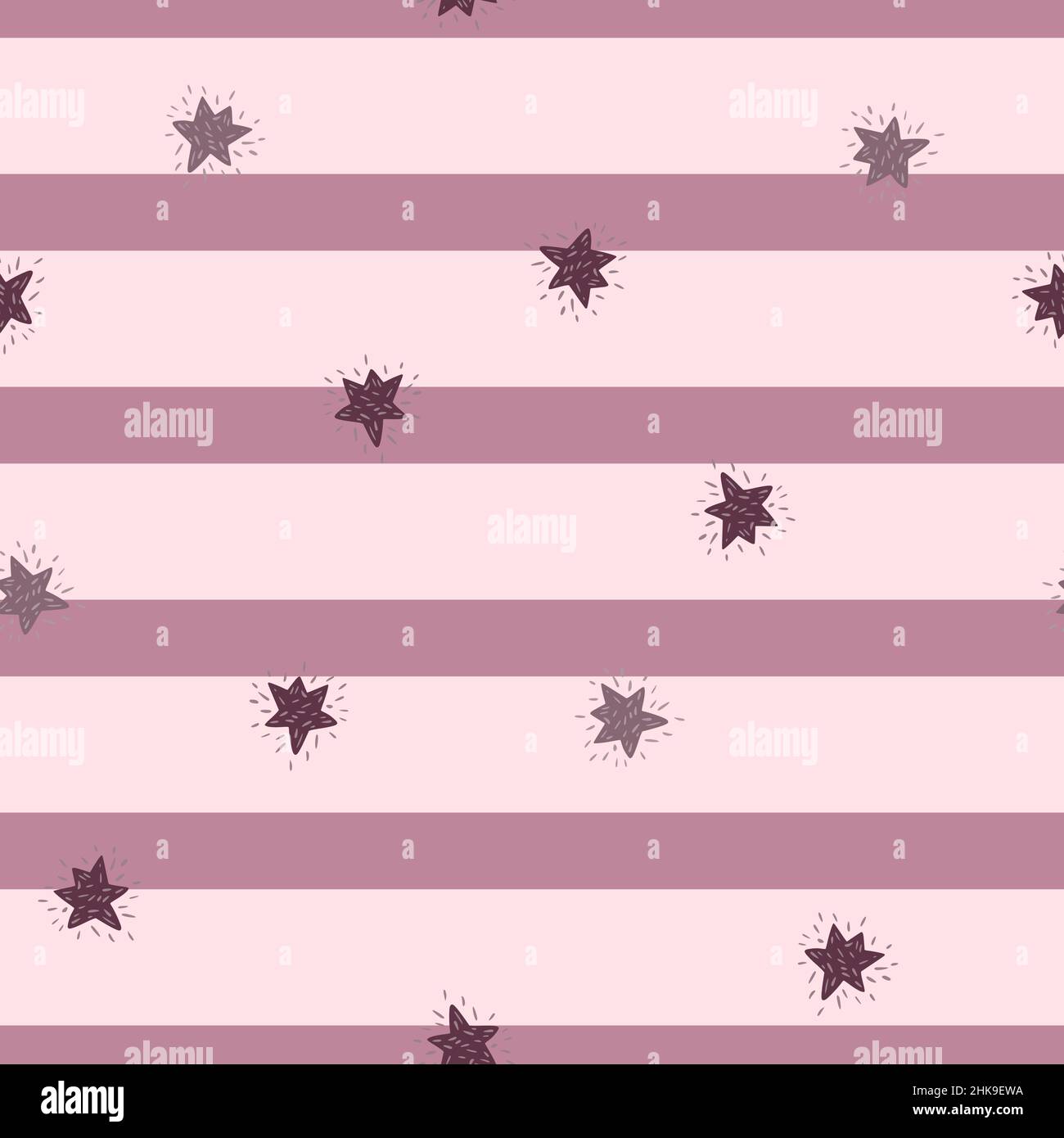 Stars seamless pattern. Cute festive background. Repeated texture in ...